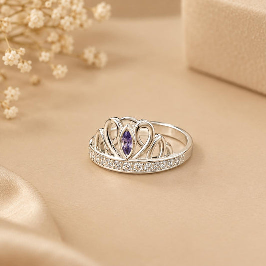 SILVER RING FOR GIRLS