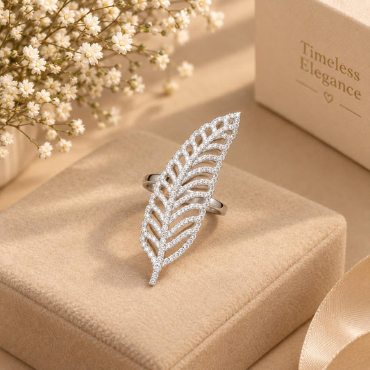 SILVER 92.5 ANTIQUE RING FOR GIRLS