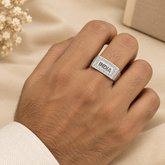 SILVER RING FOR MEN