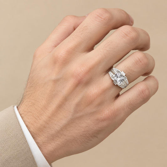 SILVER RING FOR MEN