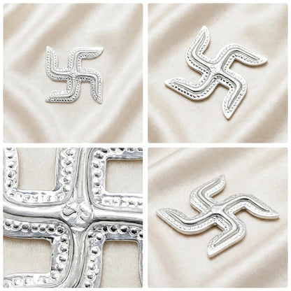SILVER SWASTIK
