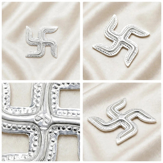 SILVER SWASTIK