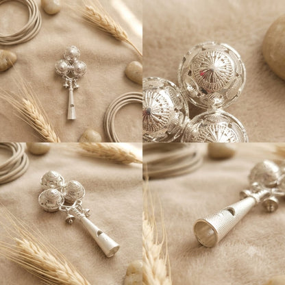 SILVER BABY TOY