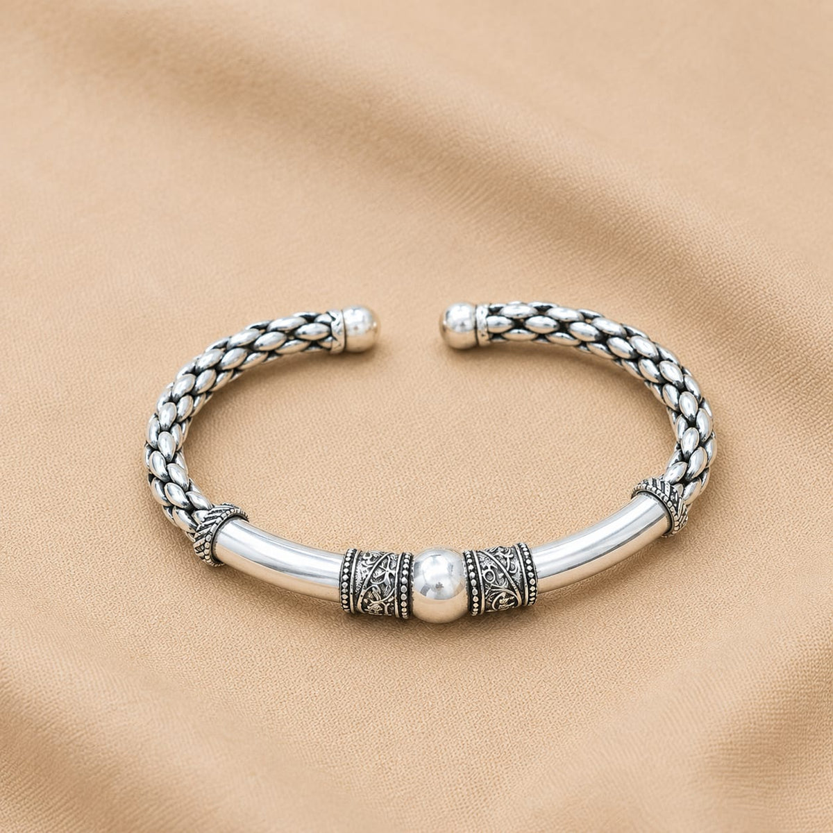 TURKISH KADA SILVER 92.5 FOR MENS