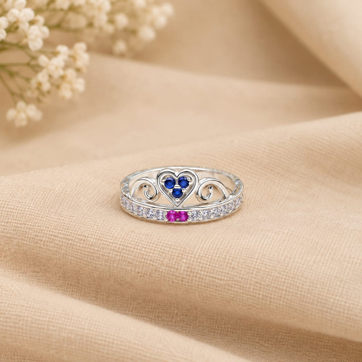 SILVER RING FOR GIRLS