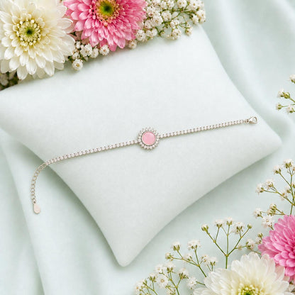 SHINING STONE SILVER 92.5 GIRLS BRACELET