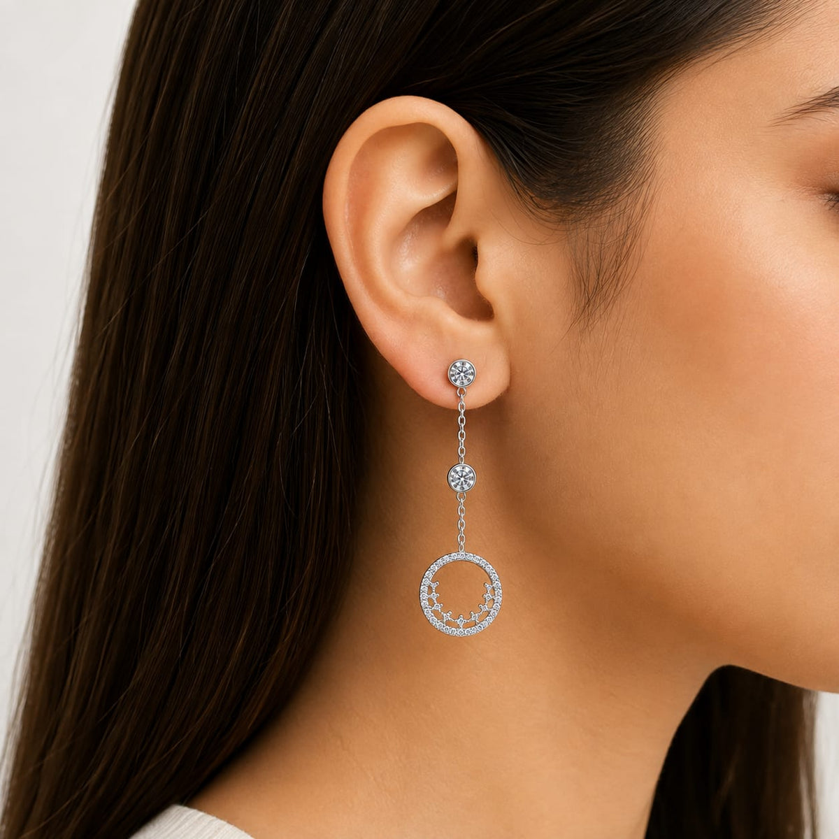 BEAUTIFULL SILVER 92.5 EARRING