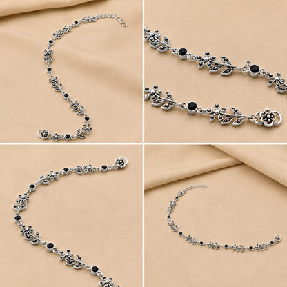 ANTIQUE DESIGN SILVER 92.5 PAYAL