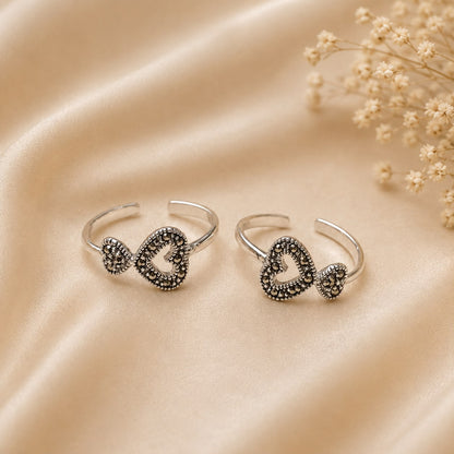 HEART SHAPE SILVER 92.5 BICHIYA