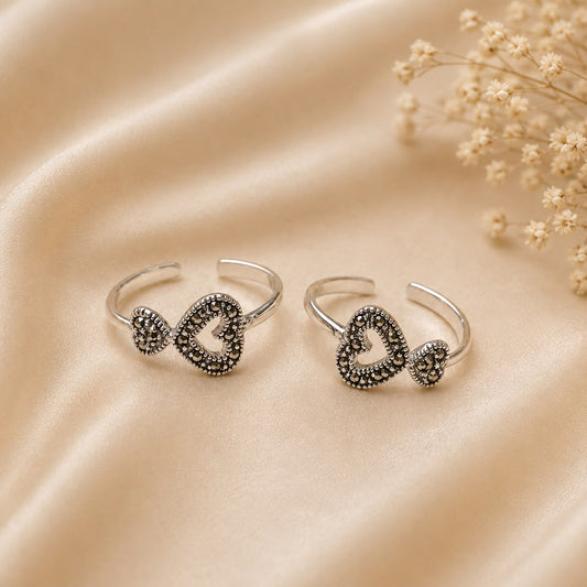 HEART SHAPE SILVER 92.5 BICHIYA